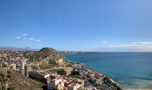 Finca Adoc desde el Castillo de Santa Bárbara
