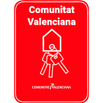 Placa vivienda turistica de la Comunitat Valenciana